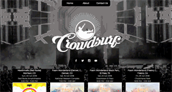 Desktop Screenshot of crowdsurfconcerts.com